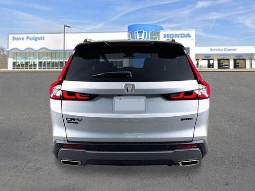 Solar Silver Metallic 2026 Honda CR-V Hybrid Sport-L FWD