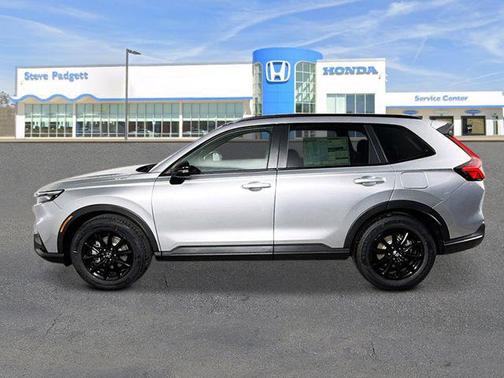 Solar Silver Metallic 2026 Honda CR-V Hybrid Sport-L FWD