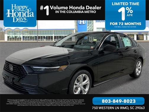 2025 Honda Accord LX 1.5T