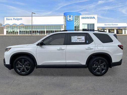 Platinum White Pearl 2026 Honda Pilot Sport