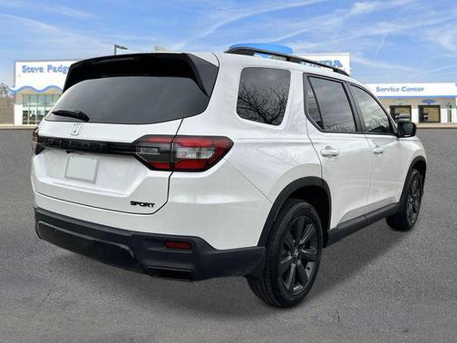 Platinum White Pearl 2026 Honda Pilot Sport