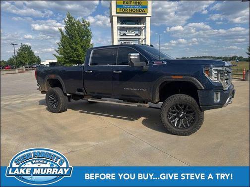 Pacific Blue Metallic 2021 GMC Sierra 3500 Denali