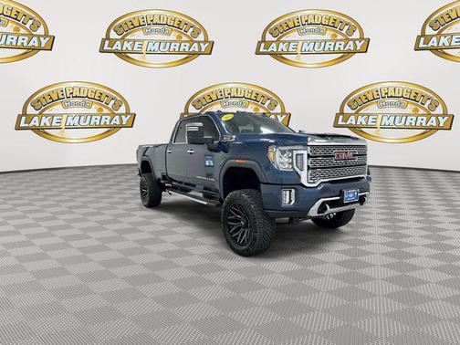 Pacific Blue Metallic 2021 GMC Sierra 3500 Denali