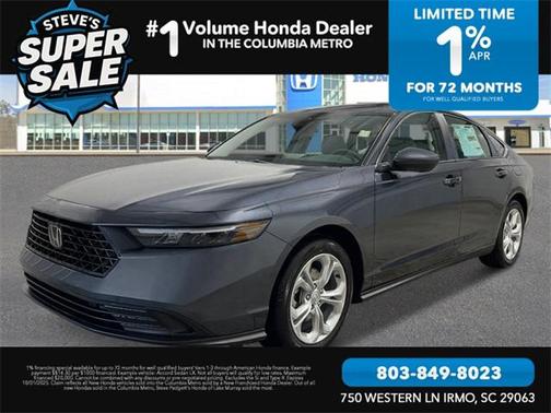 2025 Honda Accord LX 1.5T