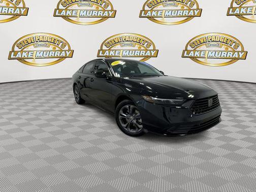 Crystal Black Pearl 2024 Honda Accord Hybrid EX-L