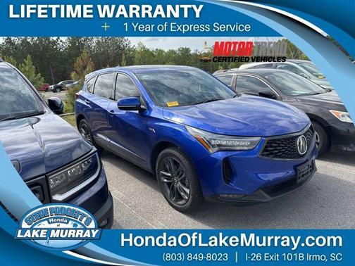 Fathom Blue Pearl 2024 Acura RDX Base