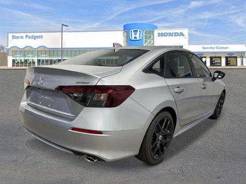 Solar Silver Metallic 2026 Honda Civic Sport