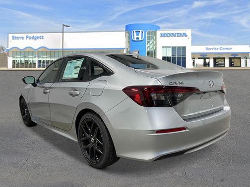 Solar Silver Metallic 2026 Honda Civic Sport