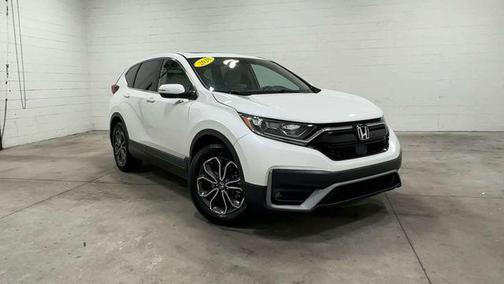 Platinum White 2020 Honda CR-V 2WD EX