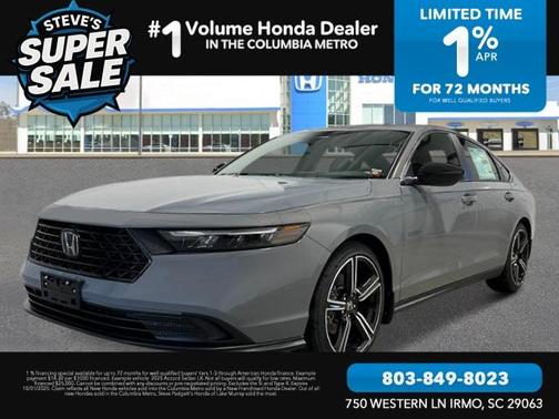 2025 Honda Accord Hybrid Base