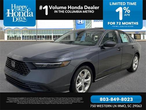 2025 Honda Accord LX 1.5T