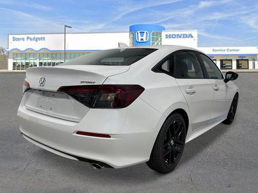 Platinum White Pearl 2026 Honda Civic Sport