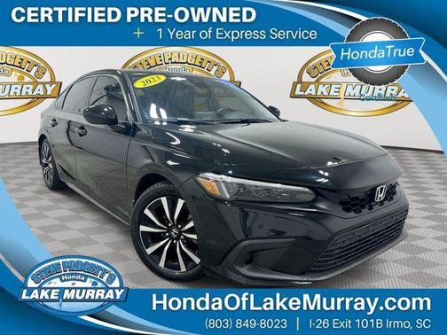 Crystal Black Pearl 2023 Honda Civic EX-L