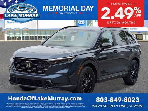 Canyon River Blue Metallic 2026 Honda CR-V Hybrid Sport-L FWD