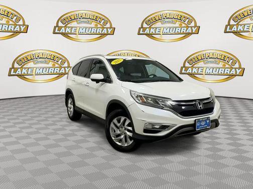 White Diamond Pearl 2015 Honda CR-V EX-L