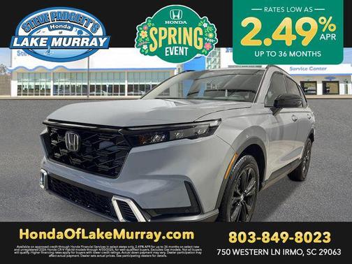 Urban Gray Pearl 2026 Honda CR-V Hybrid Sport Touring AWD