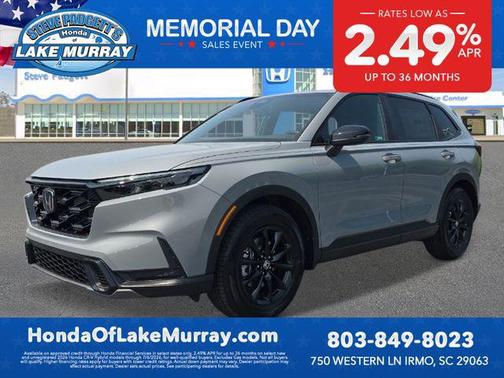 Urban Gray Pearl 2026 Honda CR-V Hybrid Sport-L FWD