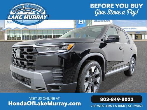 Crystal Black Pearl 2026 Honda Pilot Elite