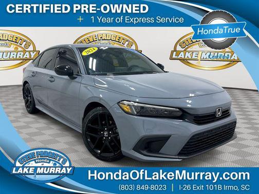 Sonic Gray Pearl 2024 Honda Civic Sport