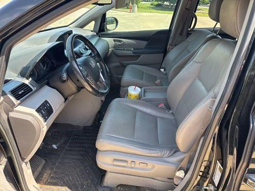 Crystal Black Pearl 2015 Honda Odyssey Touring Elite