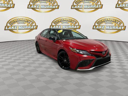 Supersonic Red/Midnight Black Metallic 2024 Toyota Camry XSE