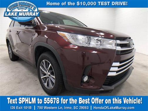 Ooh La La Rouge Mica 2019 Toyota Highlander XLE