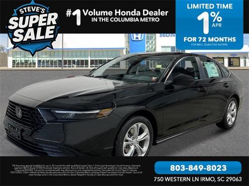 2025 Honda Accord LX 1.5T