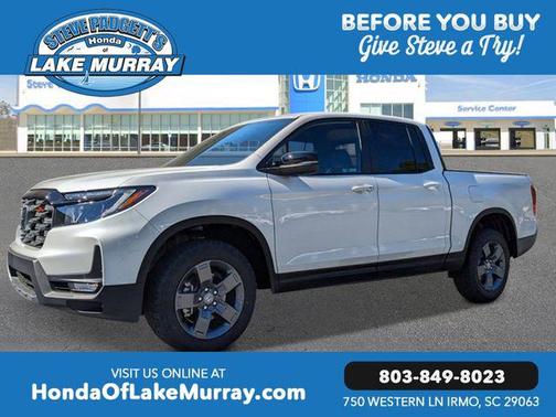 Platinum White Pearl 2026 Honda Ridgeline TrailSport