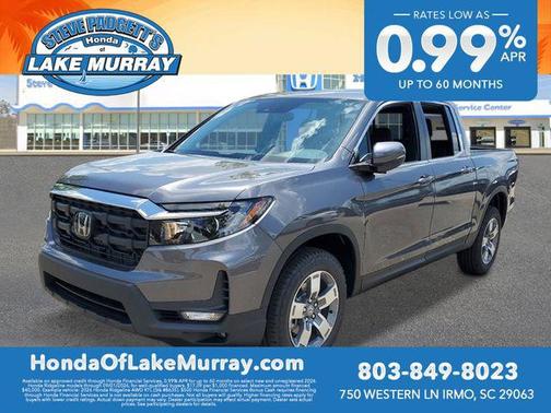 Modern Steel Metallic 2026 Honda Ridgeline RTL
