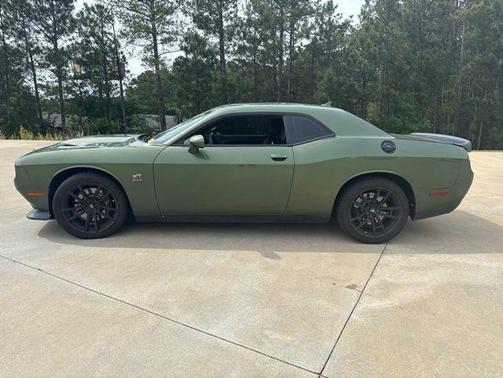 Green 2021 Dodge Challenger R/T Scat Pack
