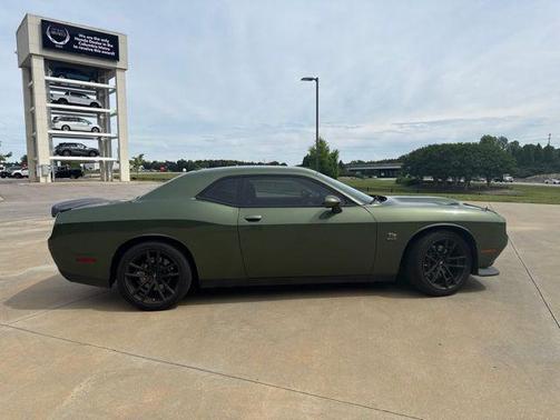 Green 2021 Dodge Challenger R/T Scat Pack