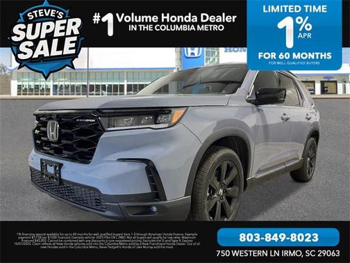2025 Honda Pilot Black Edition