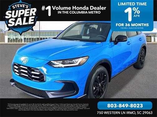 2026 Honda HR-V 2WD Sport
