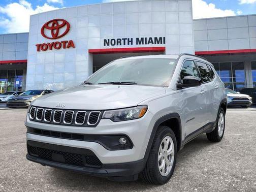 Silver Zynith Metallic Clearcoat 2024 Jeep Compass Latitude