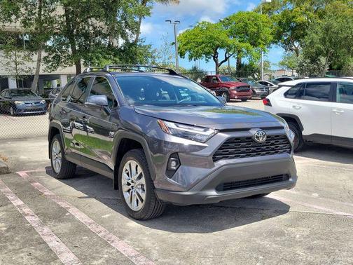 Magnetic Gray Metallic 2025 Toyota RAV4 XLE Premium