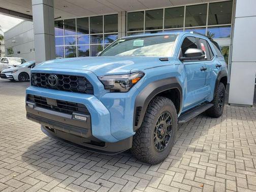 Blue 2026 Toyota 4Runner TRD Off Road Premium