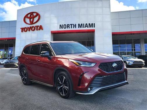 Ruby Flare Pearl 2021 Toyota Highlander XSE