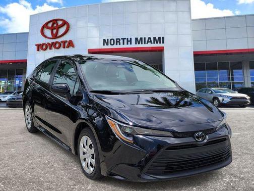 Midnight Black Metallic 2024 Toyota Corolla LE