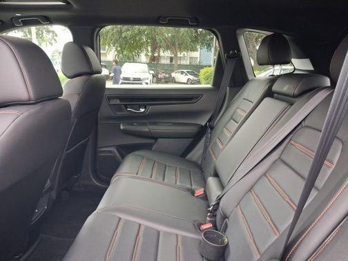 Gray 2025 Honda CR-V Hybrid Sport FWD