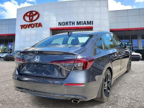 Gray 2025 Honda Civic Sport