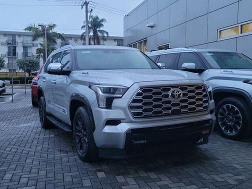 Celestial Silver Metallic 2026 Toyota Sequoia 1794 Edition