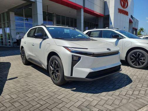 White 2026 Toyota bZ XLE Plus