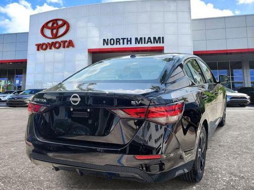 Super Black 2024 Nissan Sentra SV