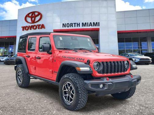 Firecracker Red Clearcoat 2024 Jeep Wrangler Rubicon