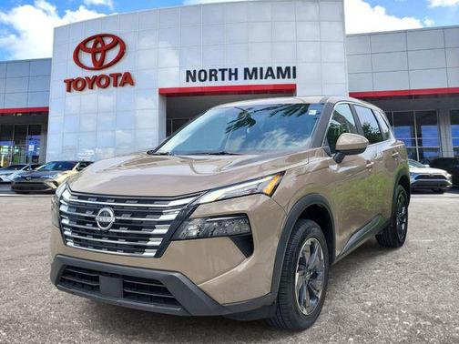 Baja Storm Metallic 2025 Nissan Rogue SV