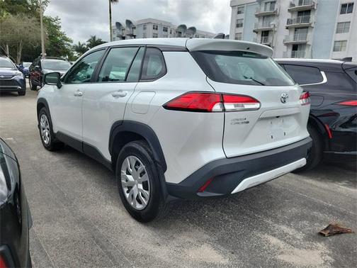 White 2022 Toyota Corolla Cross L