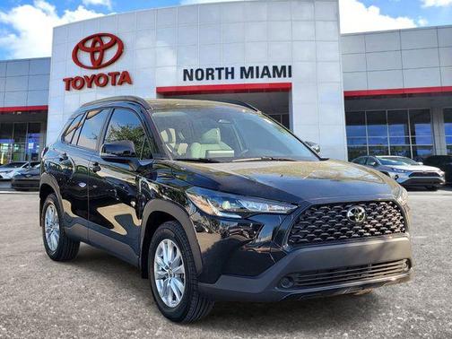 Jet Black 2025 Toyota Corolla Cross LE