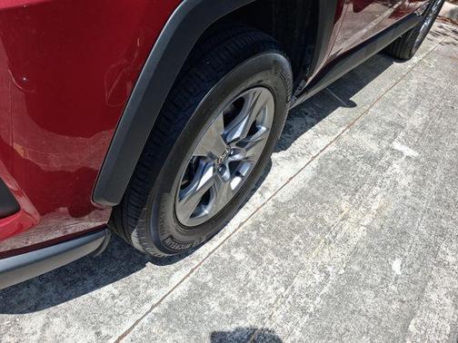 Ruby Flare Pearl 2025 Toyota RAV4 Hybrid LE