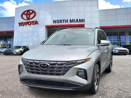 Shimmering Silver 2022 Hyundai TUCSON Limited