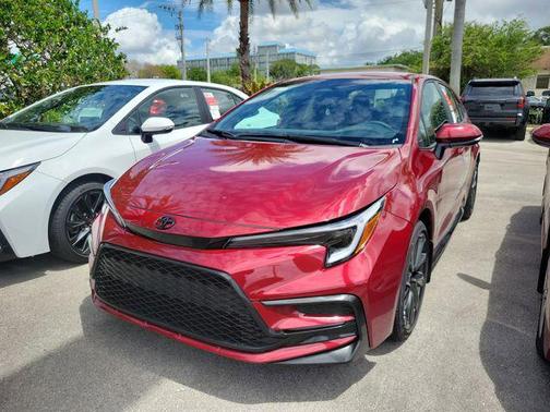 Ruby Flare Pearl 2026 Toyota Corolla SE